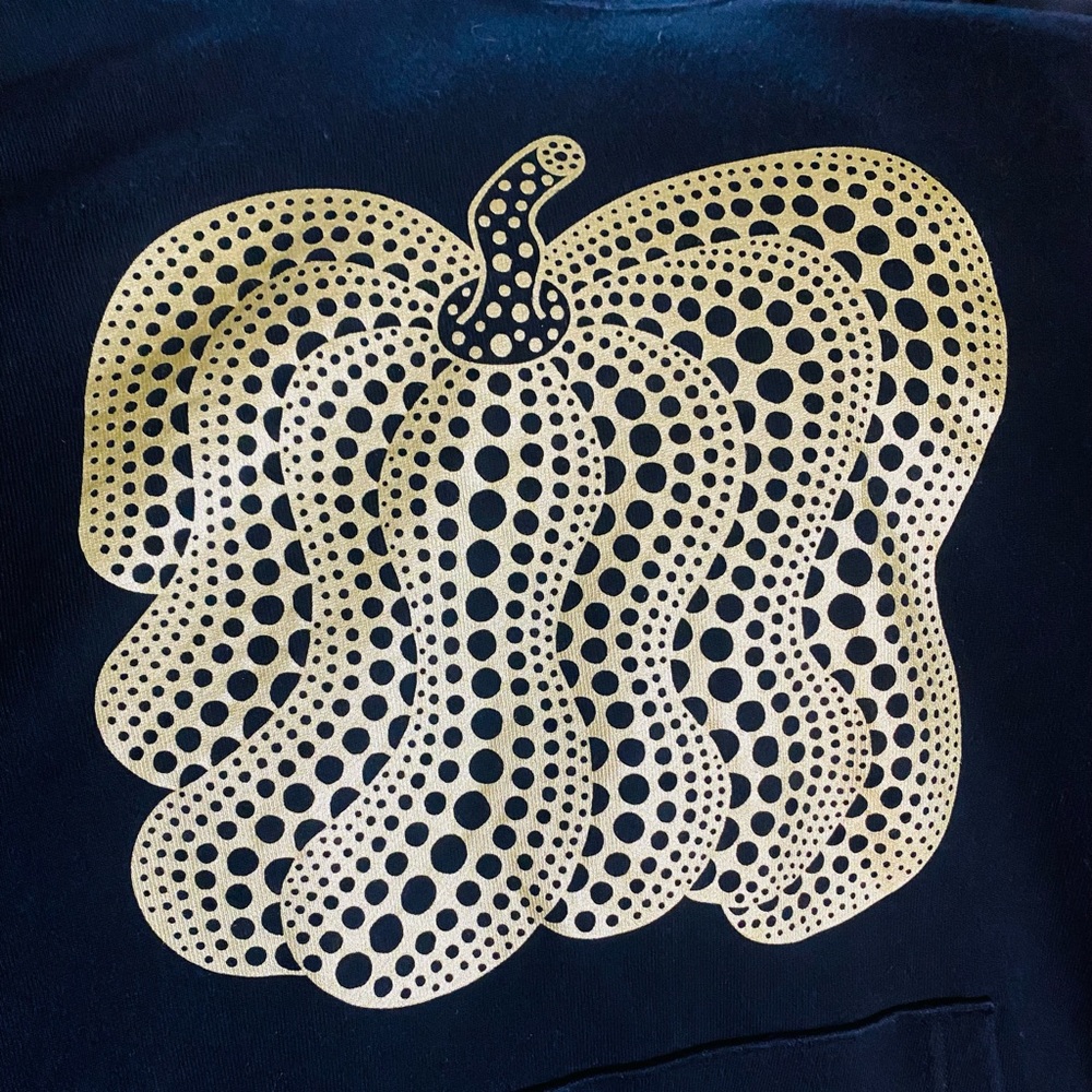 Uniqlo x MoMA Yayoi Kusama "Yellow Pumpkin" SPRZ NY Hoodie - Large - Picture 3 of 6